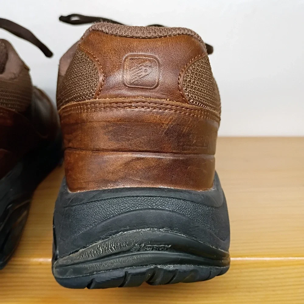 New Balance 928 Walking Shoes Mens Size 11 D Brown Leather Rollbar‎ MW928BR